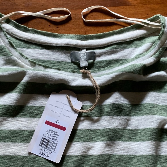 NWT TRUE CRAFT Soft Long Sleeve Crew T-Shirt XS - Picture 5 of 5